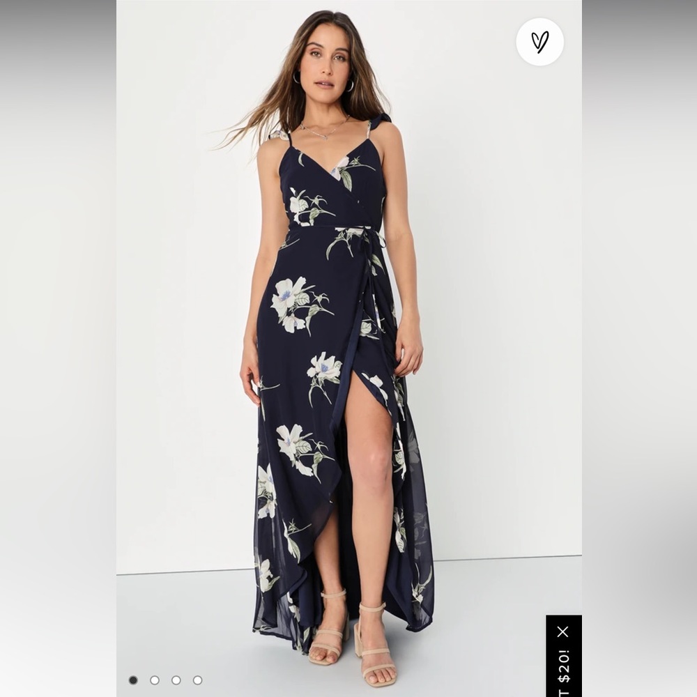 Beautiful floral maxi dress